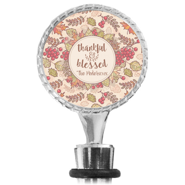 Thanksgiving Quotes and Sayings Bottle Stopper Main View