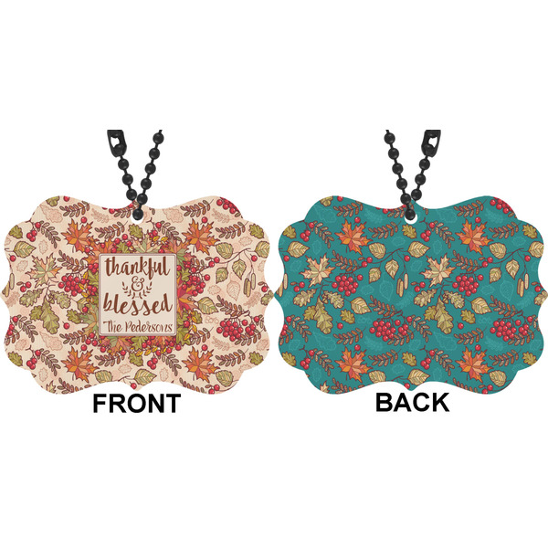 Thanksgiving Quotes and Sayings Car Ornament (Approval)