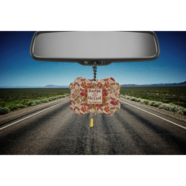 Thanksgiving Quotes and Sayings Car Ornament (Road)