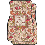 Thankful & Blessed Car Floor Mats (Personalized)