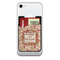 Thanksgiving Quotes and Sayings Cell Phone Credit Card Holder w/ Phone