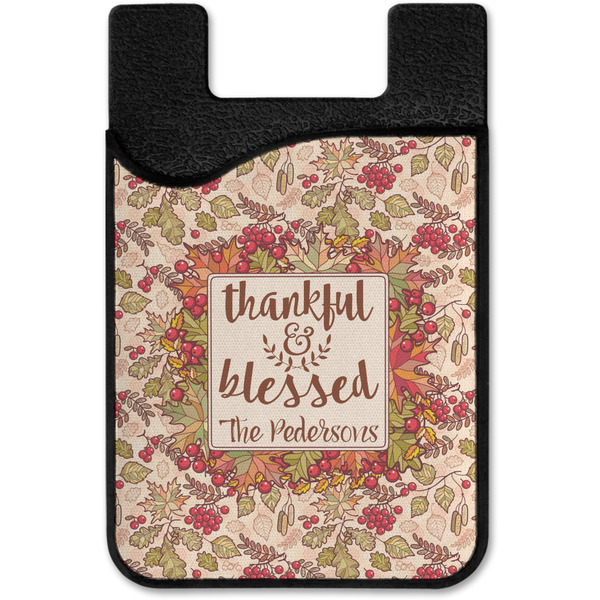 Thanksgiving Quotes and Sayings Cell Phone Credit Card Holder
