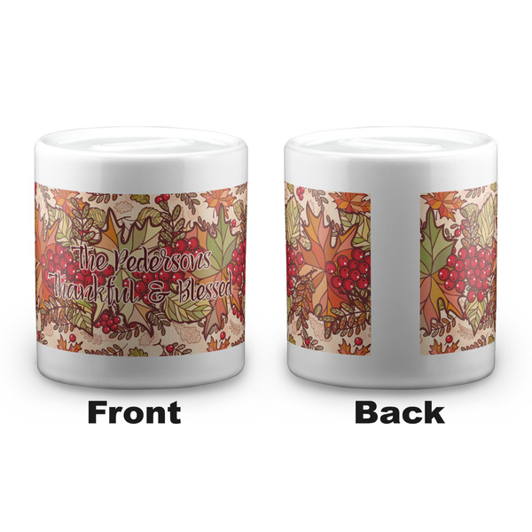 Thanksgiving Quotes and Sayings Coin Bank - Apvl