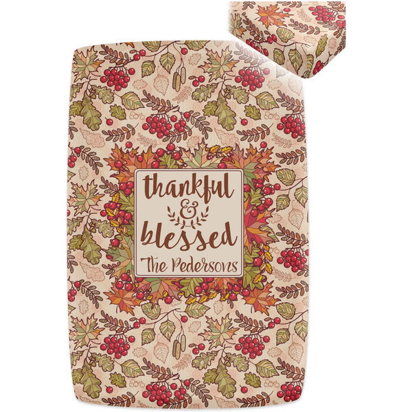 Thanksgiving Quotes and Sayings Crib Fitted Sheet - Apvl