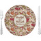 Thankful & Blessed Glass Lunch / Dinner Plate 10" (Personalized)