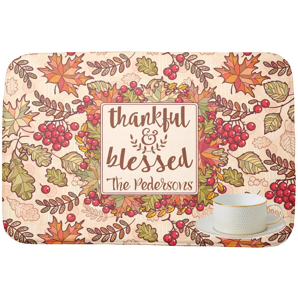 Thanksgiving Quotes and Sayings Dish Drying Mat