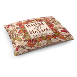 Thankful & Blessed Dog Bed - Medium w/ Name or Text
