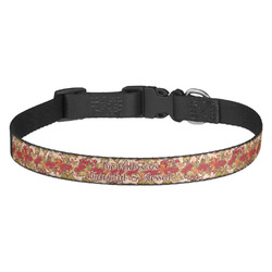 Thankful & Blessed Dog Collar - Medium (Personalized)