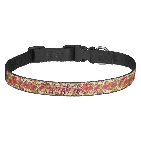 Custom Thankful & Blessed Dog Collar - Medium (Personalized)