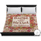 Thanksgiving Quotes and Sayings Duvet Cover (King)
