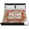 Thankful & Blessed Duvet Cover - King (Personalized)