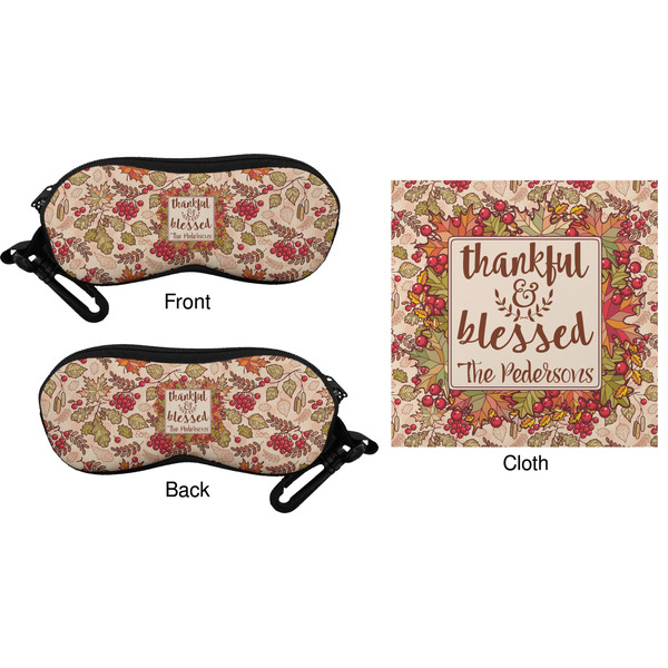 Thanksgiving Quotes and Sayings Eyeglass Case & Cloth (Approval)