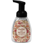 Thankful & Blessed Foam Soap Bottle - Black (Personalized)