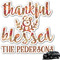 Thanksgiving Quotes and Sayings Graphic Car Decal