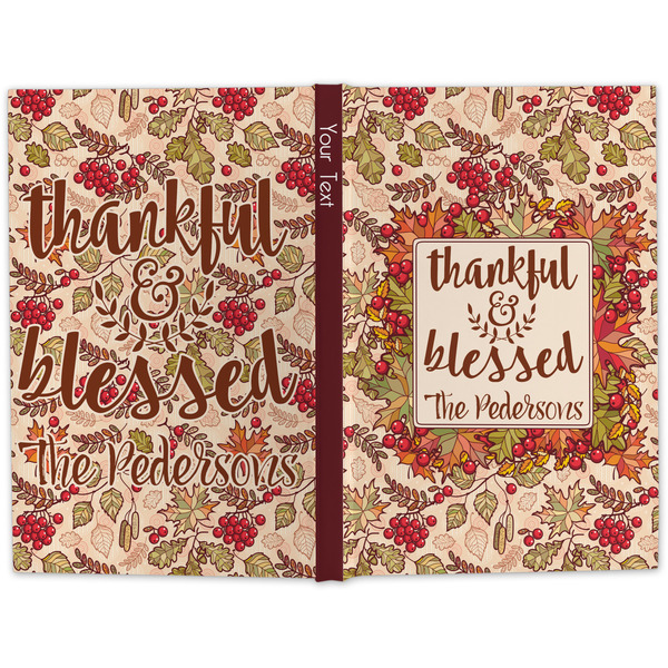 Thanksgiving Quotes and Sayings Hard Cover Journal - Apvl