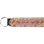 Thankful & Blessed Neoprene Keychain Fob (Personalized)