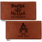 Thanksgiving Quotes and Sayings Leather Checkbook Holder Front and Back