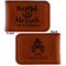 Thanksgiving Quotes and Sayings Leatherette Magnetic Money Clip - Front and Back
