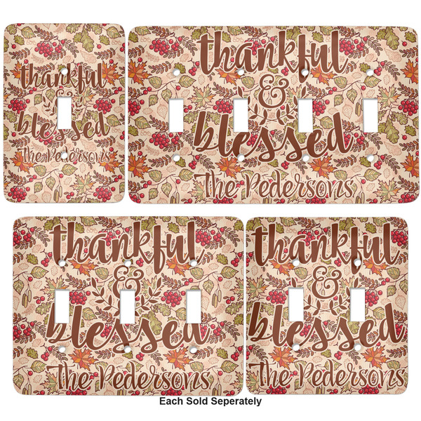 Thanksgiving Quotes and Sayings Light Switch Covers all sizes