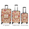 Thanksgiving Quotes and Sayings Luggage Bags all sizes - With Handle