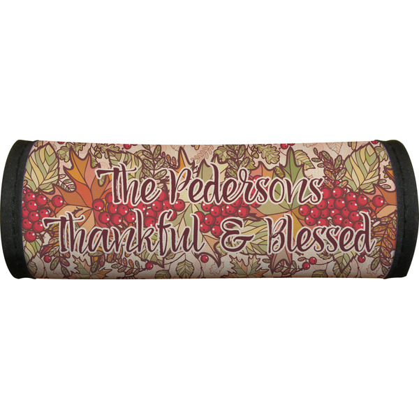 Thanksgiving Quotes and Sayings Luggage Handle Wrap