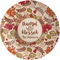 Thanksgiving Quotes and Sayings Melamine Plate 8 inches