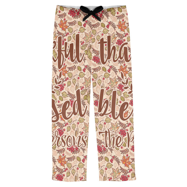 Custom Thankful & Blessed Mens Pajama Pants - 2XL (Personalized)