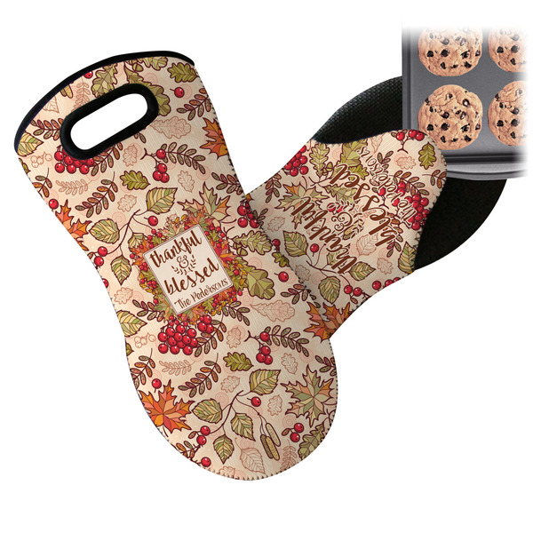 Thanksgiving Quotes and Sayings Neoprene Oven Mitt