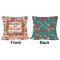 Thanksgiving Quotes and Sayings Outdoor Pillow - 18x18