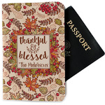 Thankful & Blessed Passport Holder - Fabric (Personalized)
