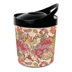 Thankful & Blessed Plastic Ice Bucket (Personalized)