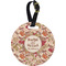 Thanksgiving Quotes and Sayings Personalized Round Luggage Tag