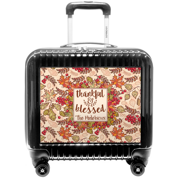 Custom Thankful & Blessed Pilot / Flight Suitcase (Personalized)