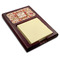 Thanksgiving Quotes and Sayings Red Mahogany Sticky Note Holder - Angle