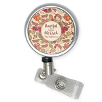 Thankful & Blessed Retractable Badge Reel (Personalized)