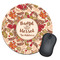 Thanksgiving Quotes and Sayings Round Mouse Pad