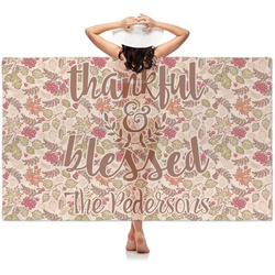 Thankful & Blessed Sheer Sarong (Personalized)