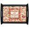 Thanksgiving Quotes and Sayings Serving Tray Black Large - Main
