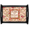 Thanksgiving Quotes and Sayings Serving Tray Black Small - Main