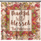 Thankful & Blessed Shower Curtain - Custom Size (Personalized)