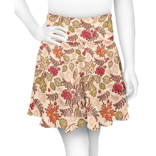 Custom Thankful & Blessed Skater Skirt - X Large (Personalized)