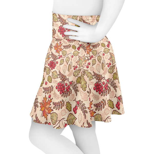 Thanksgiving Quotes and Sayings Skater Skirt - Side