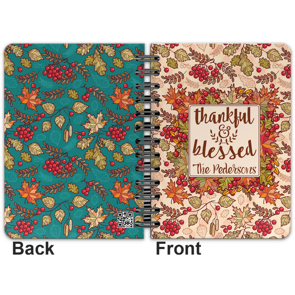 Thanksgiving Quotes and Sayings Spiral Journal 5 x 7 - Apvl