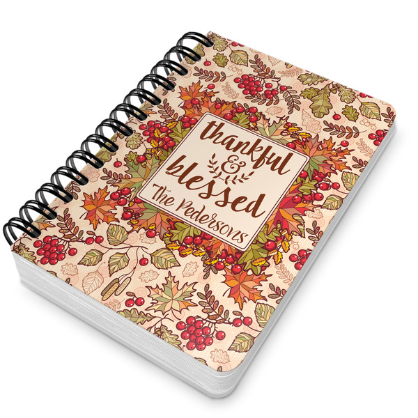 Thanksgiving Quotes and Sayings Spiral Journal 5 x 7 - Main
