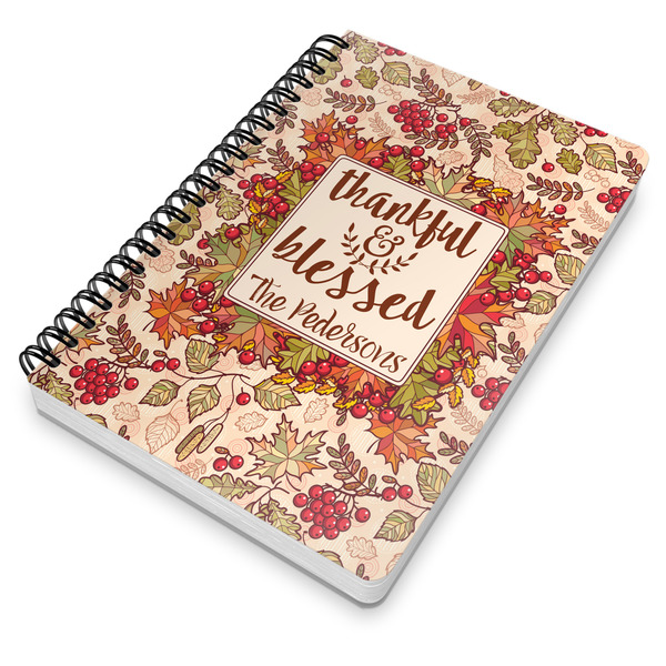 Thanksgiving Quotes and Sayings Spiral Journal 7 x 10 - Main