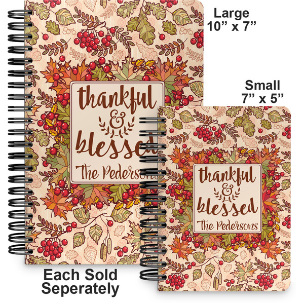 Thanksgiving Quotes and Sayings Spiral Journal - Comparison