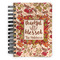 Thanksgiving Quotes and Sayings Spiral Journal Small - Front View