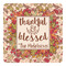 Thanksgiving Quotes and Sayings Square Decal
