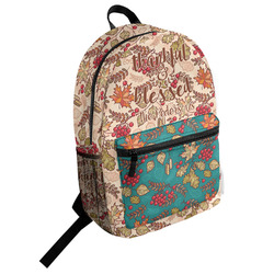 Thankful & Blessed Student Backpack (Personalized)