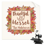 Thankful & Blessed Sublimation Transfer - Shirt Back / Men (Personalized)